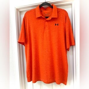 Under Armour performance polo- orange size XL